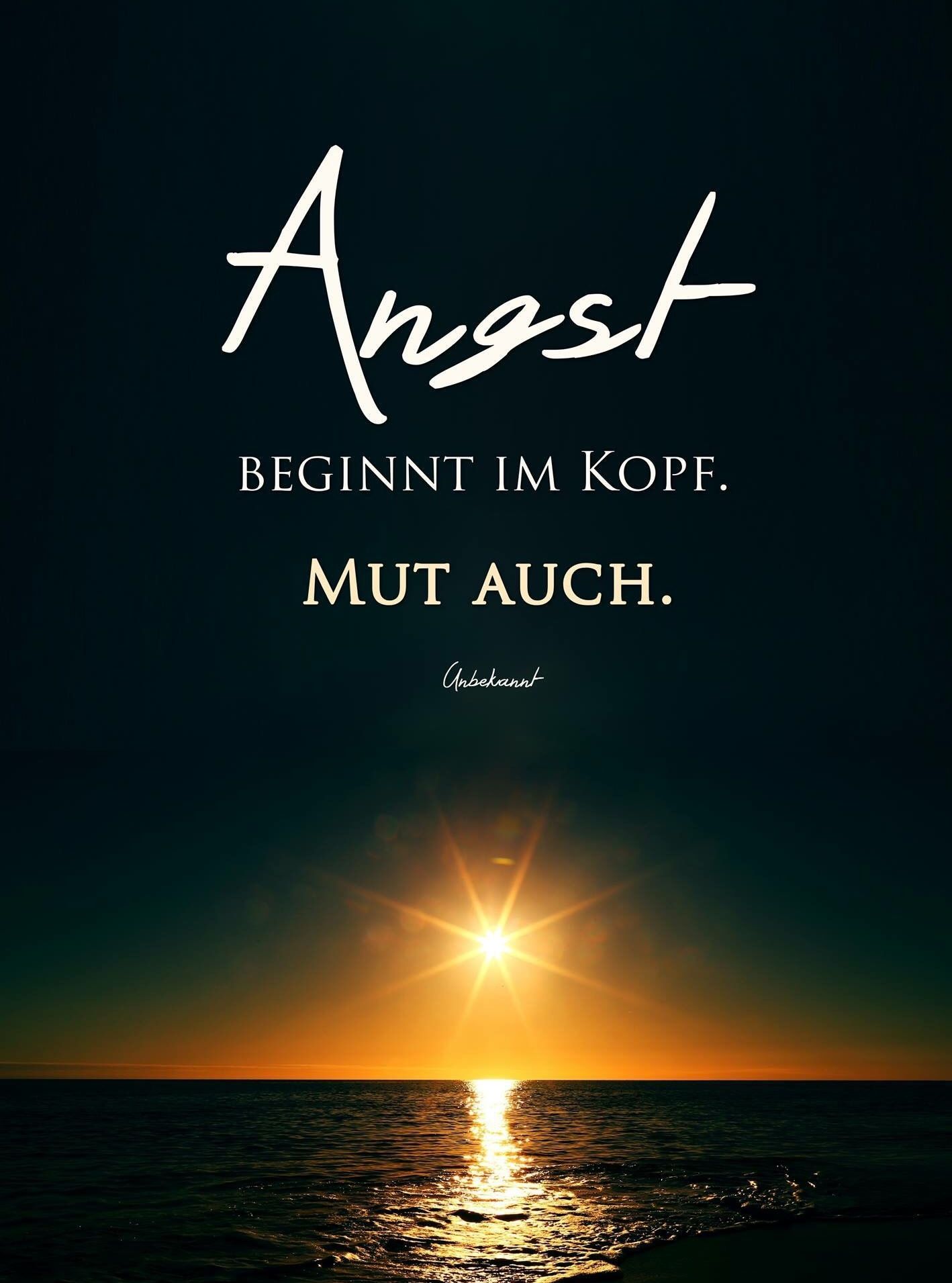 Angsttherapie: Aus Angst wird Mut.